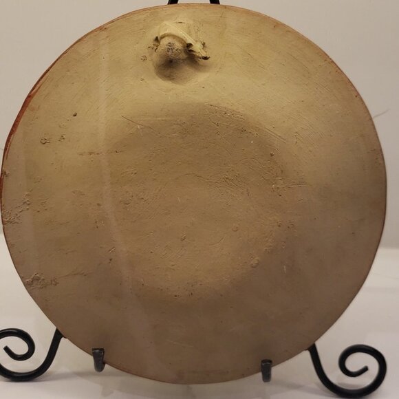 Mexican decorative plate 9.5" diam. Swan  RARE FIND - Picture 8 of 8